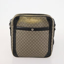 GUCCI GG Supreme Shoulder Bag PVC Leather 3 Set Beige Brown Auth BA13062-10