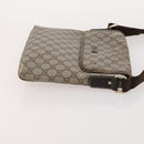GUCCI GG Supreme Shoulder Bag PVC Leather 3 Set Beige Brown Auth BA13062-19