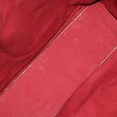 HERMES Her Line Handtasche Canvas 4er Set Rot Schwarz Auth BA13063-7