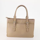 BURBERRY Shoulder Bag Leather plastic 2 Set Beige Brown Auth BA13064-3