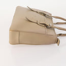 BURBERRY Shoulder Bag Leather plastic 2 Set Beige Brown Auth BA13064-4
