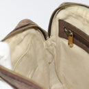 GUCCI GG Supreme Web Sherry Line Schultertasche PVC Beige Gold 547926 Auth BA13068-21