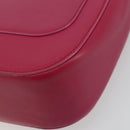 BVLGARI Schouderkettingtas Leer Roze Goud Auth BA13069A-12
