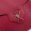 BVLGARI Schouderkettingtas Leer Roze Goud Auth BA13069A-15