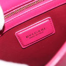 BVLGARI Schouderkettingtas Leer Roze Goud Auth BA13069A-17