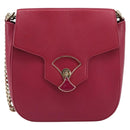 BVLGARI Schouderkettingtas Leer Roze Goud Auth BA13069A-2