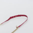 BVLGARI Schouderkettingtas Leer Roze Goud Auth BA13069A-8