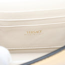 VERSACE Chain Shoulder Bag Patent leather Gold Auth BA1306AM-10