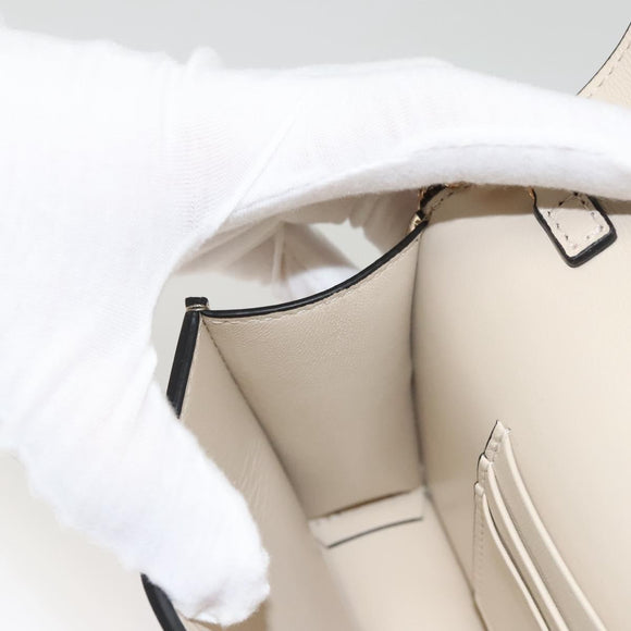 VERSACE Chain Shoulder Bag Patent leather Gold Auth BA1306AM