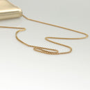 VERSACE Chain Shoulder Bag Patent leather Gold Auth BA1306AM-7