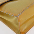 LOUIS VUITTON Monogram Vernis Spring Street Hand Bag Gris M91029 LV Auth BA13070-10