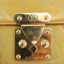 LOUIS VUITTON Monogram Vernis Spring Street Hand Bag Gris M91029 LV Auth BA13070-14