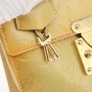 LOUIS VUITTON Monogram Vernis Spring Street Hand Bag Gris M91029 LV Auth BA13070-15