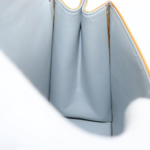 LOUIS VUITTON Monogram Vernis Spring Street Hand Bag Gris M91029 LV Auth BA13070