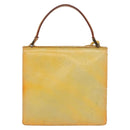 LOUIS VUITTON Monogram Vernis Spring Street Hand Bag Gris M91029 LV Auth BA13070-3