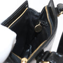 CHANEL Matelassé heuptas Lakleer Zwart Goud CC Auth BA13072-20