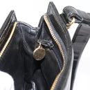 CHANEL Matelassé heuptas Lakleer Zwart Goud CC Auth BA13072-21