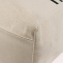 BALENCIAGA Tote Bag Canvas Beige Silver Auth BA13082-16