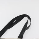BALENCIAGA Tote Bag Canvas Beige Silver Auth BA13082-8