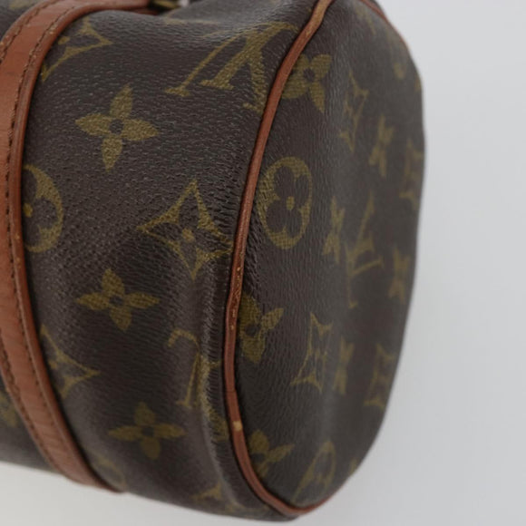 LOUIS VUITTON Damier Ebene Papillon 26 Hand Bag M51304 LV Auth BA13084