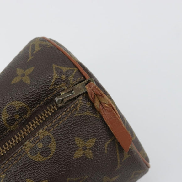 LOUIS VUITTON Damier Ebene Papillon 26 Hand Bag M51304 LV Auth BA13084