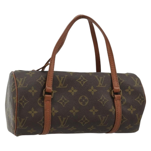 LOUIS VUITTON Damier Ebene Papillon 26 Hand Bag M51304 LV Auth BA13084