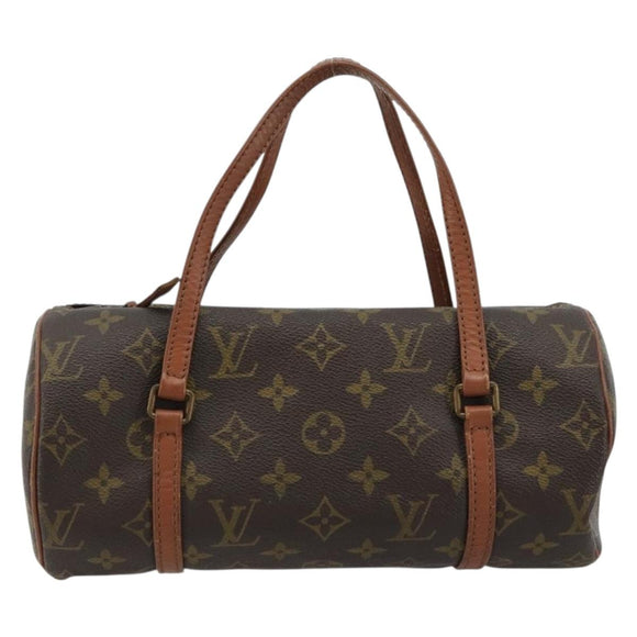 LOUIS VUITTON Damier Ebene Papillon 26 Hand Bag M51304 LV Auth BA13084