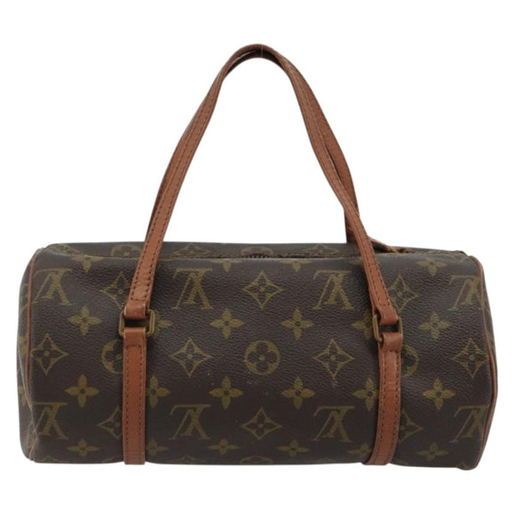LOUIS VUITTON Damier Ebene Papillon 26 Hand Bag M51304 LV Auth BA13084