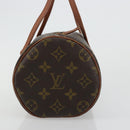 LOUIS VUITTON Damier Ebene Papillon 26 Hand Bag M51304 LV Auth BA13084-4