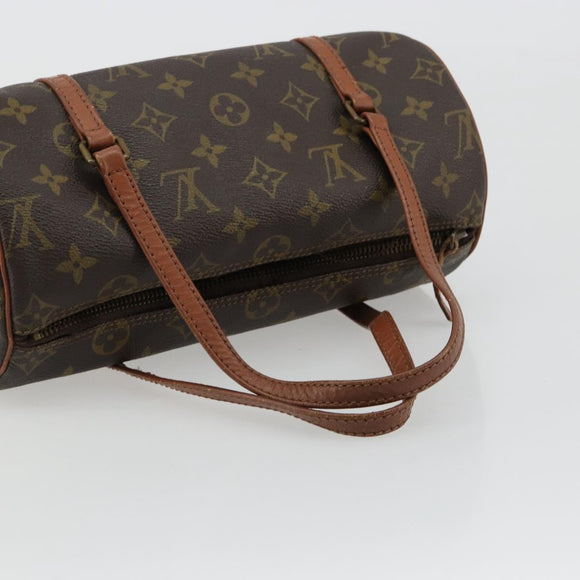 LOUIS VUITTON Damier Ebene Papillon 26 Hand Bag M51304 LV Auth BA13084