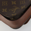 LOUIS VUITTON Monogram Cartouchiere MM Umhängetasche M51253 LV Auth BA13085-16