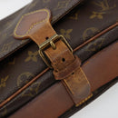 LOUIS VUITTON Monogram Cartouchiere MM Umhängetasche M51253 LV Auth BA13085-9
