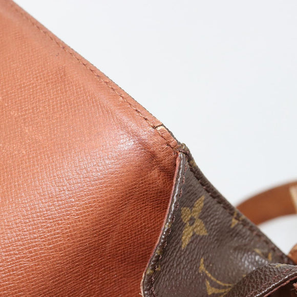 LOUIS VUITTON Monogram Cartouchiere MM Umhängetasche M51253 LV Auth BA13085