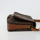 LOUIS VUITTON Monogram Cartouchiere MM Umhängetasche M51253 LV Auth BA13085-3