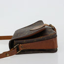 LOUIS VUITTON Monogram Cartouchiere MM Umhängetasche M51253 LV Auth BA13085-4
