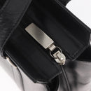Salvatore Ferragamo Tote Bag Leather Black Silver Auth BA13088-14