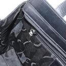 Salvatore Ferragamo Tote Bag Leather Black Silver Auth BA13088-20