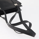 Salvatore Ferragamo Tote Bag Leather Black Silver Auth BA13088-7