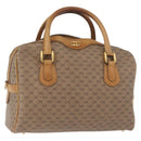 GUCCI Micro GG Supreme Handtasche PVC Beige Gold 67 02 4422 Auth BA13089-1