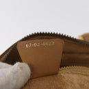 GUCCI Micro GG Supreme Handtasche PVC Beige Gold 67 02 4422 Auth BA13089-12