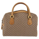 GUCCI Micro GG Supreme Handtasche PVC Beige Gold 67 02 4422 Auth BA13089-2