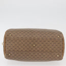 GUCCI Micro GG Supreme Handtasche PVC Beige Gold 67 02 4422 Auth BA13089-5