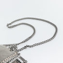 Stella MacCartney Chain Falabella Bag polyester 2way Gray 495151 Auth BA13093-14