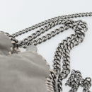 Stella MacCartney Chain Falabella Bag polyester 2way Gray 495151 Auth BA13093-8