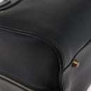 Chloe Aurora Paddington Hand Bag Leather 2way Black Gold Auth BA13096V-12