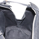 Chloe Aurora Paddington Hand Bag Leather 2way Black Gold Auth BA13096V-21