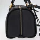 Chloe Aurora Paddington Hand Bag Leather 2way Black Gold Auth BA13096V-5