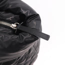 CHANEL Cococoon Tote Bag Nylon Black Silver CC Auth BA13097-16