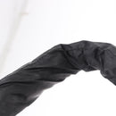 CHANEL Cococoon Tote Bag Nylon Black Silver CC Auth BA13097-9