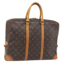 LOUIS VUITTON Monogram Porte Documents Voyage Business Bag M53361 Auth BA13100-1